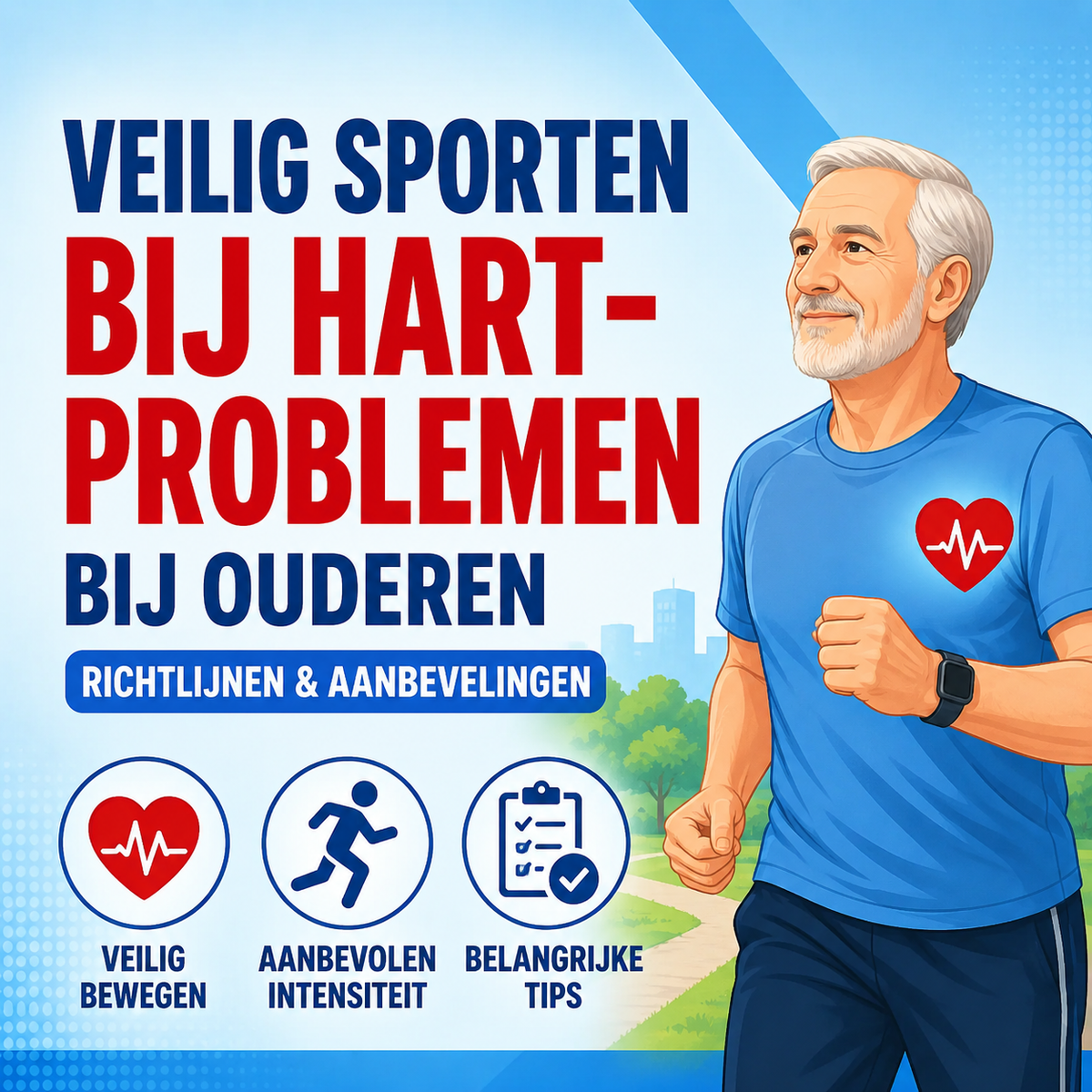 Veilig sporten bij hartproblemen bij ouderen: richtlijnen en aanbevelingen