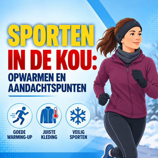 Sporten in de kou: opwarmen en aandachtspunten