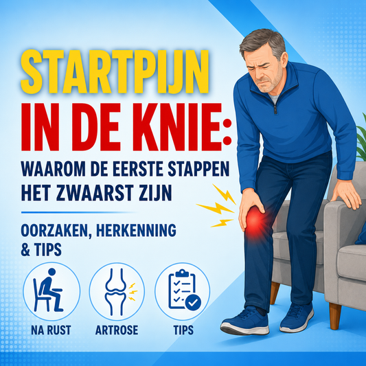 Startpijn in de knie: waarom de eerste stappen het zwaarst zijn