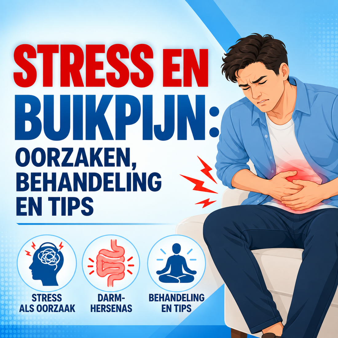 Stress en buikpijn: de psychosomatische verbinding en bewezen aanpak