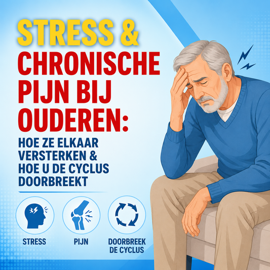 Stress en chronische pijn bij ouderen: hoe ze elkaar versterken en hoe u de cyclus doorbreekt