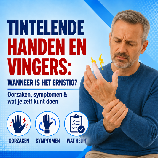 Tintelende handen en vingers: wanneer is het ernstig?