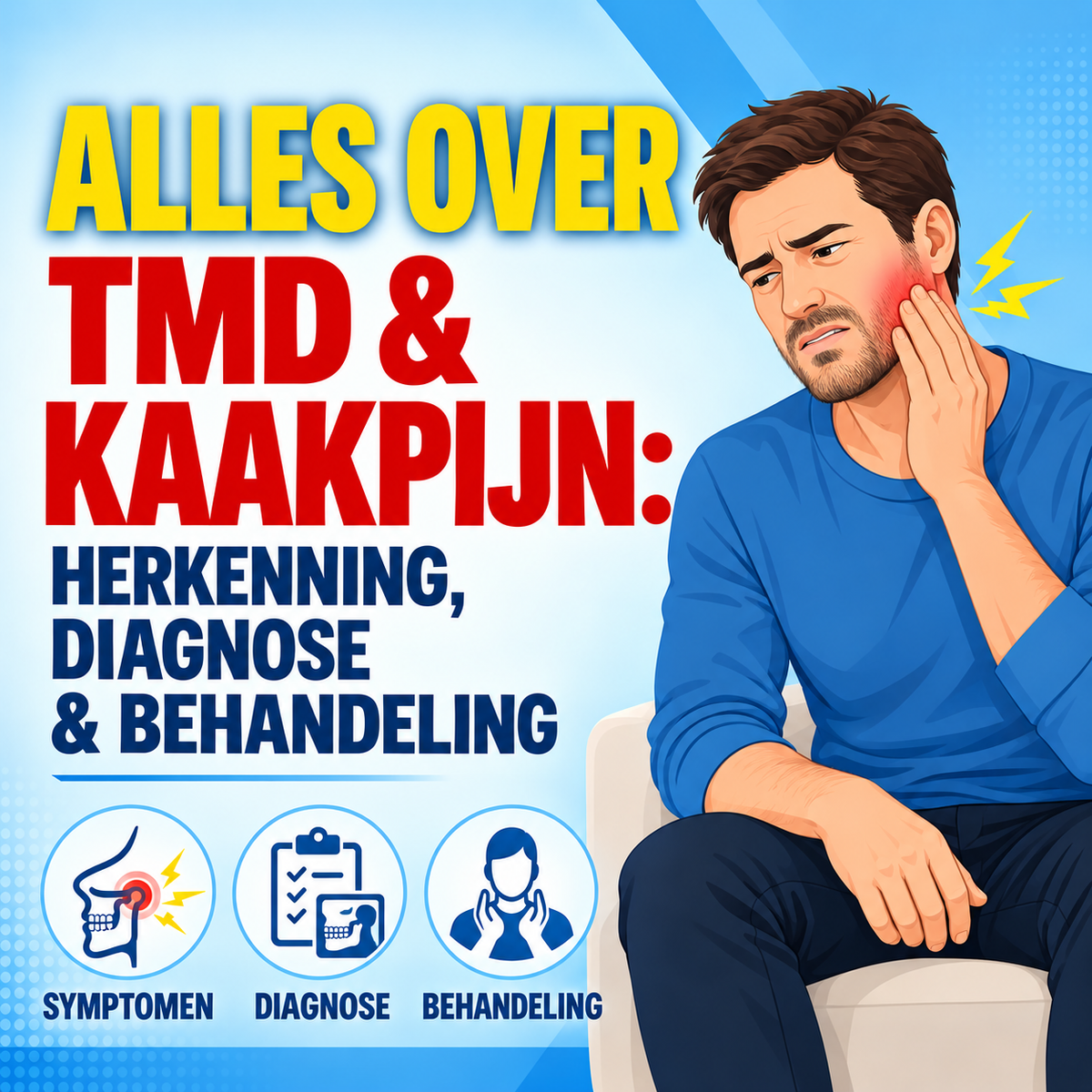 Temporomandibulaire stoornis (TMD): herkenning, diagnose en behandeling