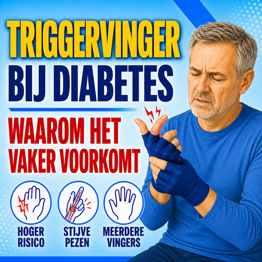Triggervinger bij diabetes: waarom het vaker voorkomt