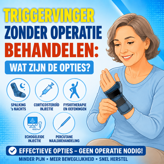 Triggervinger zonder operatie behandelen: wat zijn de opties?