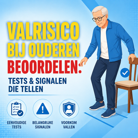 Valrisico bij ouderen beoordelen: de meest gebruikte tests en signalen