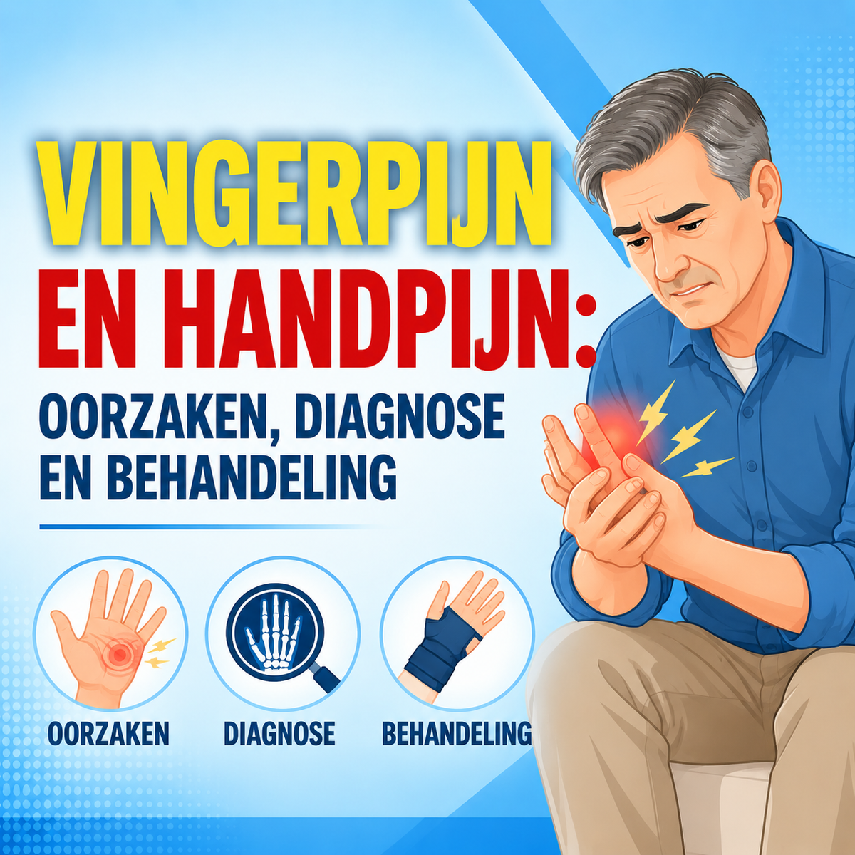 Vingerpijn en handpijn: oorzaken, diagnose en de beste behandeling