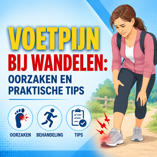 Voetpijn bij wandelen: oorzaken en praktische tips