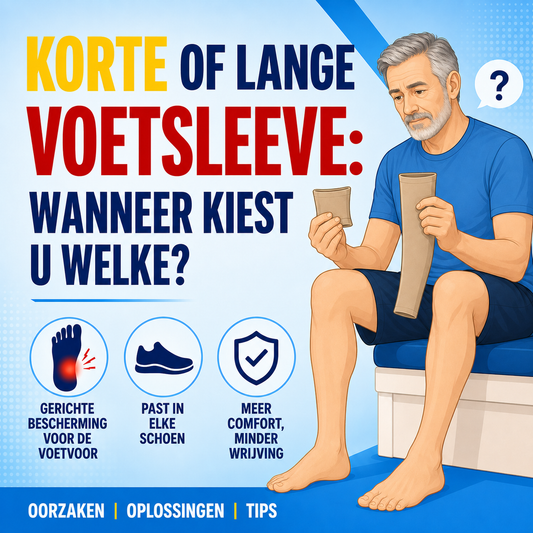 Voetsleeve maat kiezen: maatgids voor de juiste pasvorm