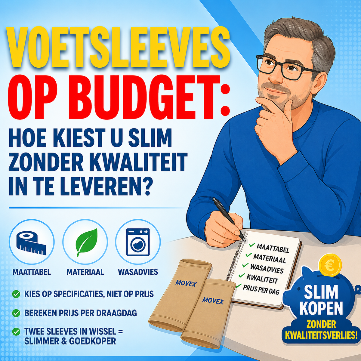 Voetsleeves op budget: hoe kiest u slim zonder te bezuinigen op kwaliteit?
