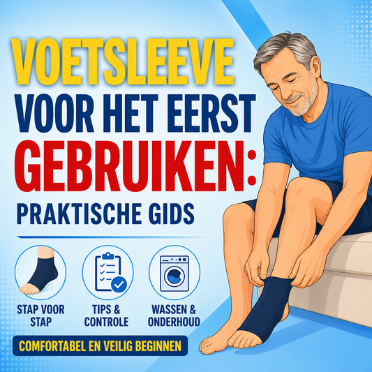 Voetsleeve voor het eerst gebruiken: praktische gids