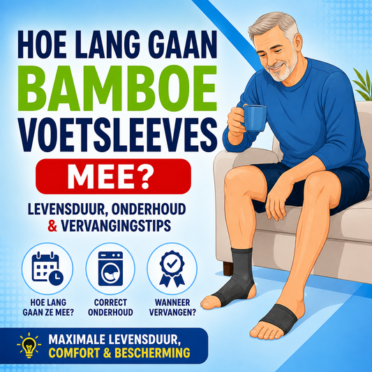 Hoe lang gaan bamboe voetsleeves mee?