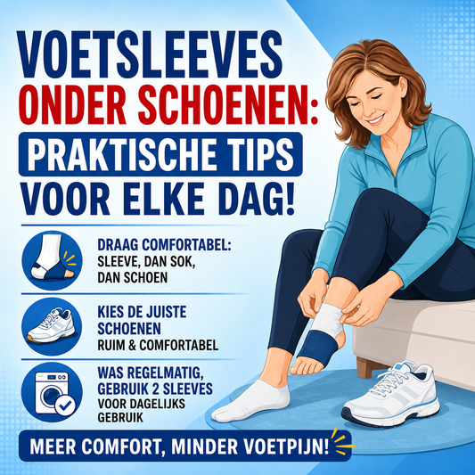 Voetsleeves dragen onder schoenen: praktische tips voor dagelijks gebruik