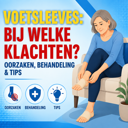 Bij welke voetklachten zijn voetsleeves zinvol?