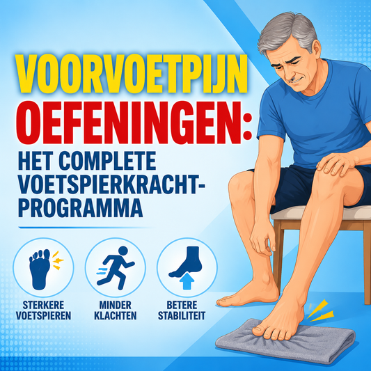 Voorvoetpijn oefeningen: het complete intrinsieke voetspierkracht-programma