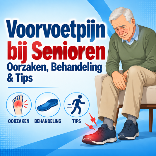 Voorvoetpijn bij senioren: oorzaken en behandeling
