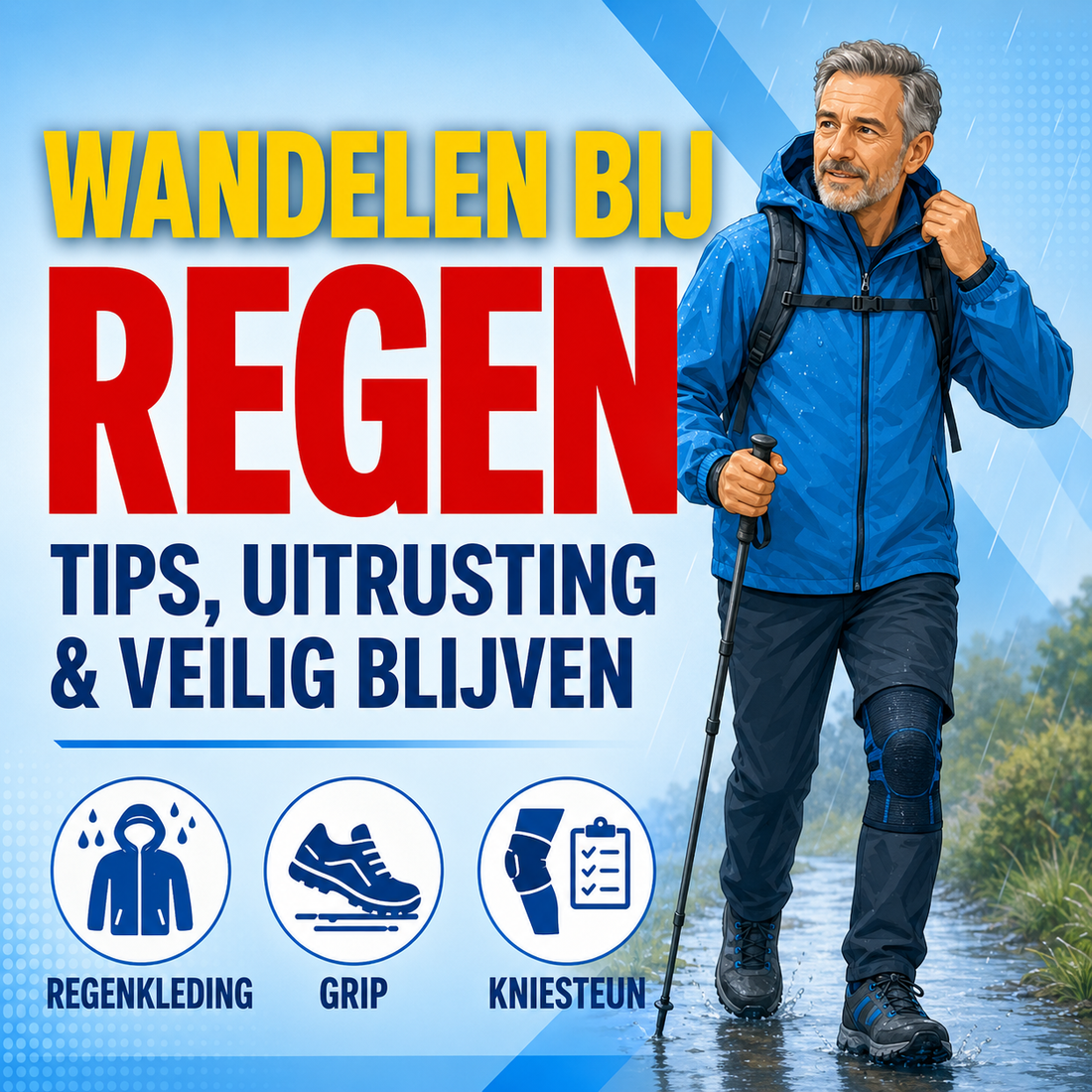 Wandelen bij regen: tips, uitrusting en hoe je droog en veilig blijft