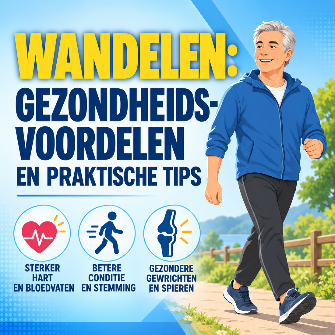 Wandelen: gezondheidsvoordelen en praktische tips