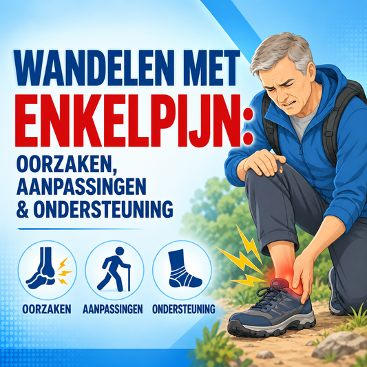 Wandelen met enkelpijn: oorzaken, aanpassingen en ondersteuning