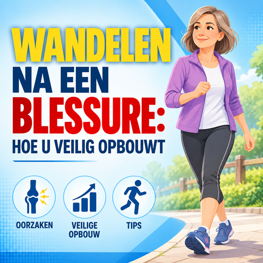 Wandelen na een blessure: hoe u veilig opbouwt