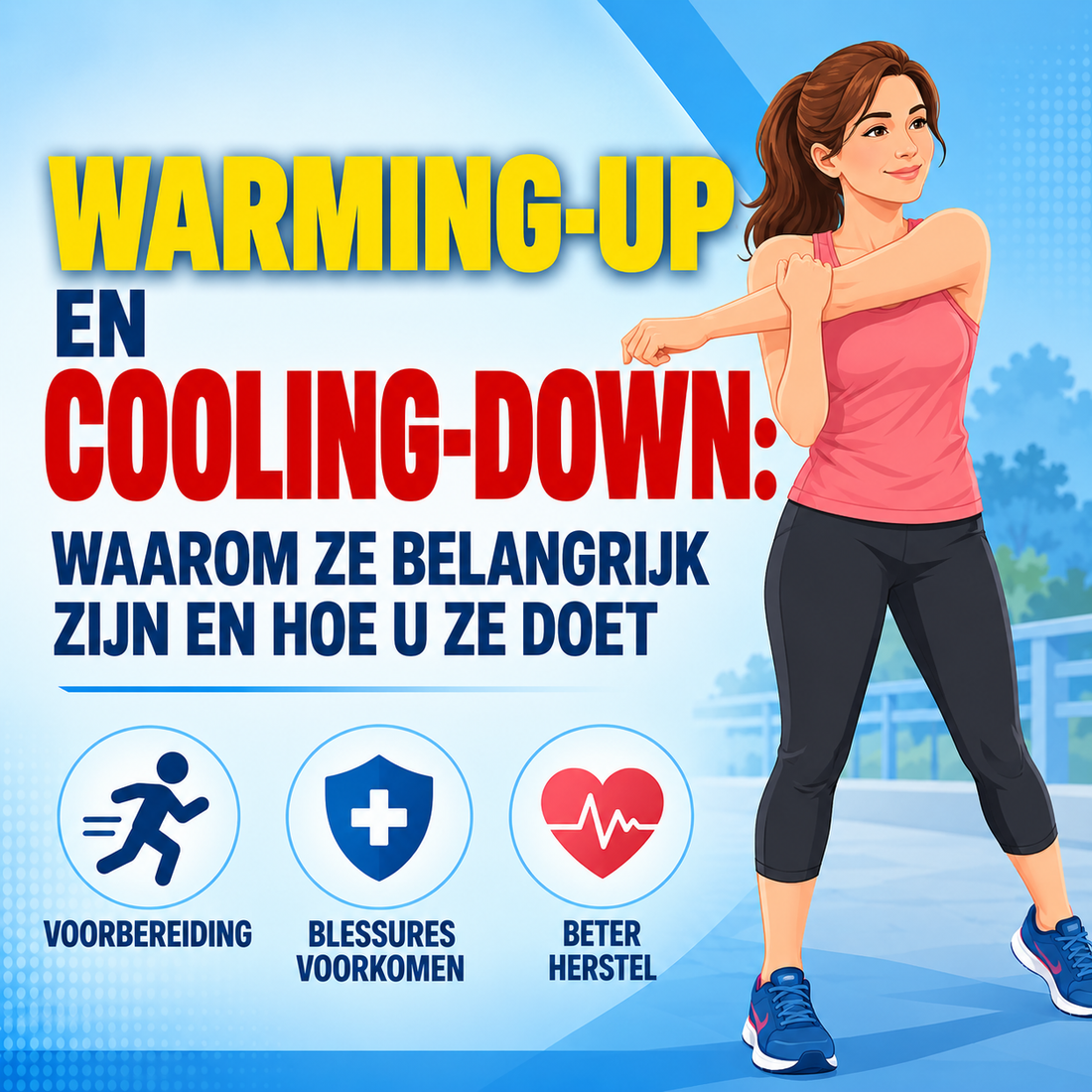 Warming-up en cooling-down: waarom ze onmisbaar zijn voor elke sporter