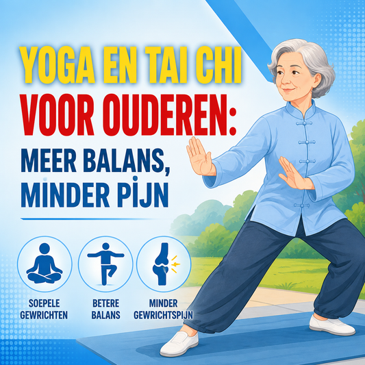 Yoga en tai chi voor ouderen: mobiliteit, balans en minder gewrichtspijn