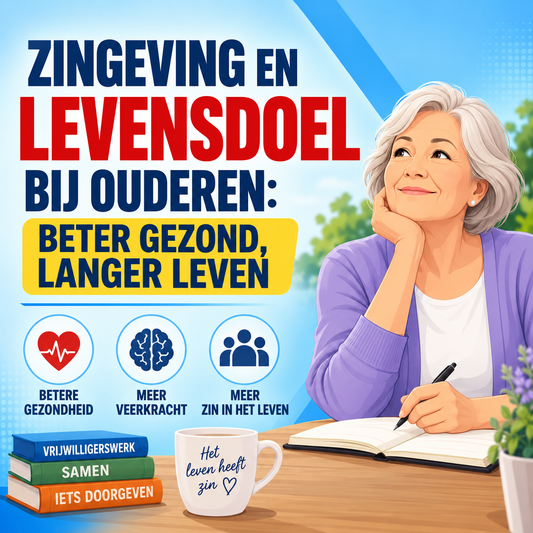 Zingeving en levensdoel bij ouderen: de verrassende gezondheidseffecten
