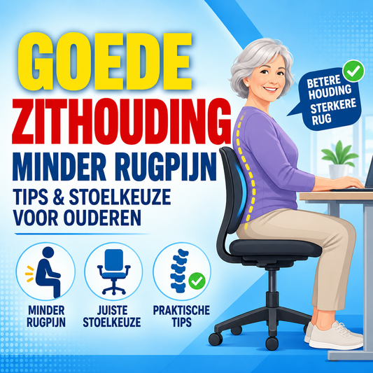 Zithouding en stoelkeuze bij rugpijn: de juiste aanpak voor ouderen