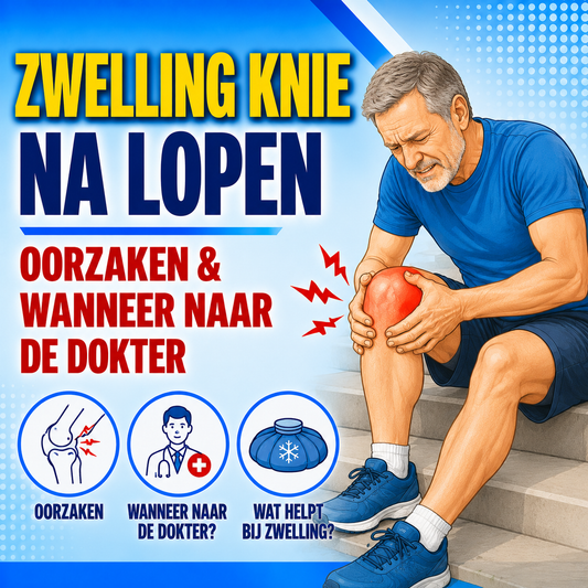 Zwelling knie na lopen: oorzaken en wanneer naar de dokter