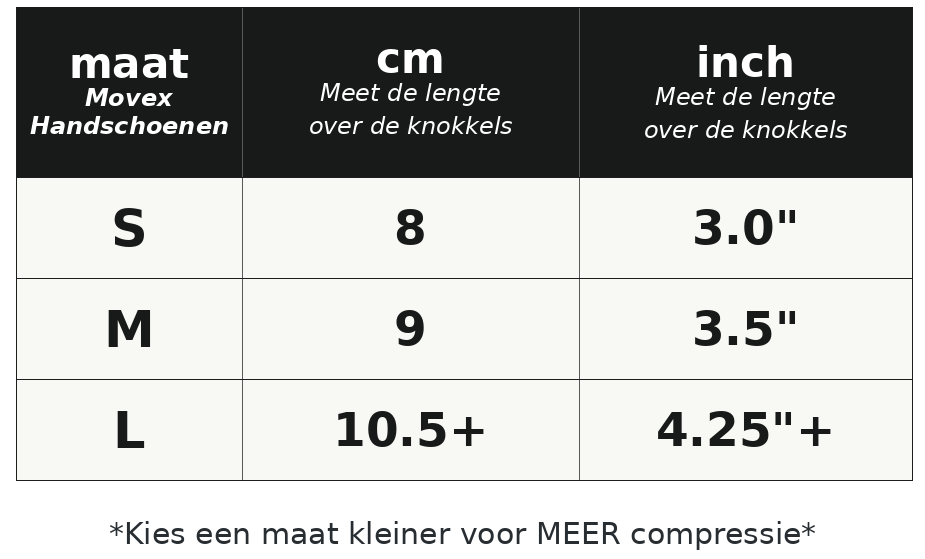 MOVEX™ COMPRESSIEHANDSCHOENEN